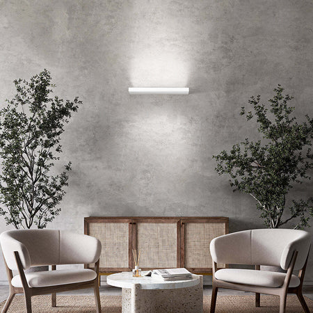 Applique-Contemporanea-Bed-Alluminio-Bianco-Led-Integrato-22W
