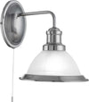 Applique-Contemporanea-Bistro-Acciaio-Argento-Vetro-1-Luce-E27