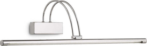 Applique-Contemporanea-Bow-Metallo-Cromo-Led-8W-Luce-Calda