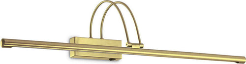 Applique-Contemporanea-Bow-Metallo-Ottone-Led-8W-3000K-Luce-Calda