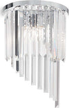 Applique-Contemporanea-Carlton-Metallo-Cristallo-Cromo-3-Luci-E14