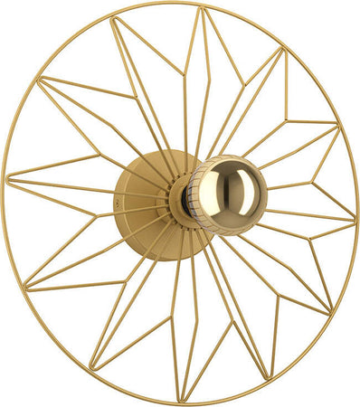 Applique-Contemporanea-Castanuelo-1-Luce-Acciaio-Oro