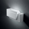 Applique-Contemporanea-Clap-Metallo-Bianco-Led-12W
