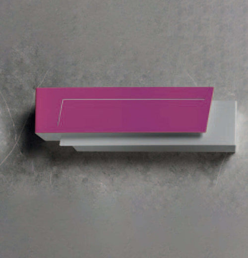 Applique-Contemporanea-Clap-Metallo-Magenta-Led-18W