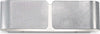 Applique-Contemporanea-Clip-Metallo-Argento-2-Luci-E27