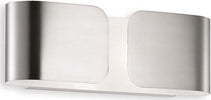 Applique-Contemporanea-Clip-Metallo-Cromo-2-Luci-G9-3W-3000K-Luce-Calda
