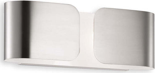 Applique-Contemporanea-Clip-Metallo-Cromo-2-Luci-G9-3W-3000K-Luce-Calda