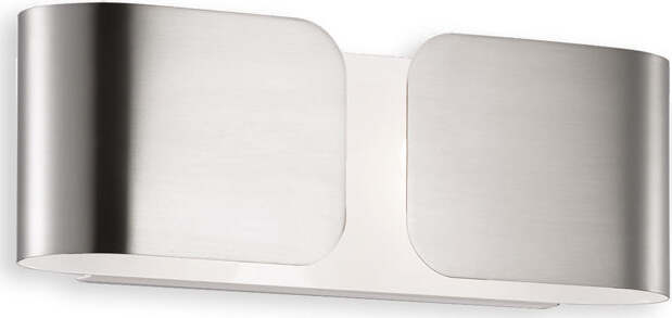 Applique-Contemporanea-Clip-Metallo-Cromo-2-Luci-G9-3W-3000K-Luce-Calda
