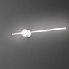 Applique-Contemporanea-Clock-Alluminio-Bianco-Led-Integrato-12W
