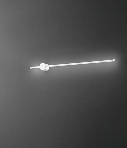 Applique-Contemporanea-Clock-Alluminio-Bianco-Led-Integrato-20W