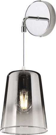 Applique-Contemporanea-Con-Cavo-Shaded-Metallo-E-Vetro-Cromo-1-Luce-E27