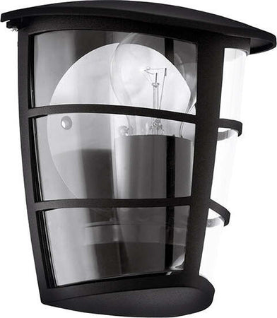 Applique-Contemporanea-Da-Esterno-Aloria-A-Muro-1-Luce-Alluminio-Fuso-Nero