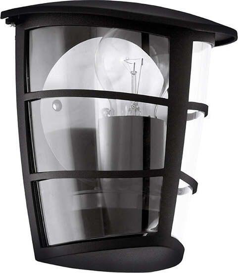 Applique-Contemporanea-Da-Esterno-Aloria-A-Muro-1-Luce-Alluminio-Fuso-Nero