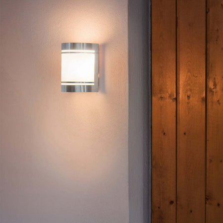 Applique-Contemporanea-Da-Esterno-Cerno-1-Luce-Acciaio-Inox-Grigio-H16,5Cm