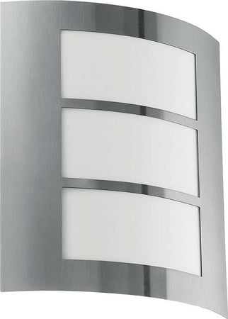 Applique-Contemporanea-Da-Esterno-City-1-Luce-Acciaio-Inox-Grigio-3-Pannelli
