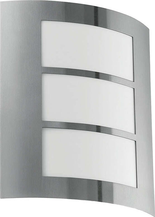 Applique-Contemporanea-Da-Esterno-City-1-Luce-Acciaio-Inox-Grigio-3-Pannelli