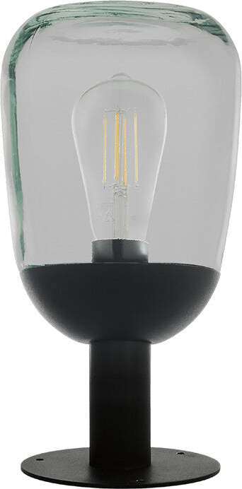 Applique-Contemporanea-Da-Esterno-Donatori-1-Luce-Alluminio-Fuso-Nero