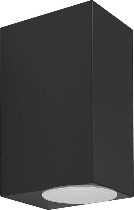 Applique-Contemporanea-Da-Esterno-Jabaga-2-Luci-Plastica-Nero