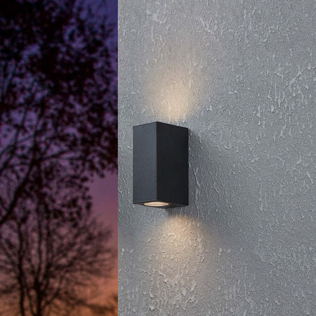 Applique-Contemporanea-Da-Esterno-Jabaga-2-Luci-Plastica-Nero