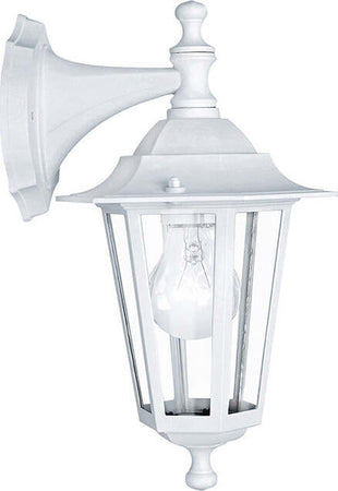 Applique-Contemporanea-Da-Esterno-Laterna-5-1-Luce-Bassa-Alluminio-Fuso-Bianco