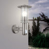 Applique-Contemporanea-Da-Esterno-Lisio-1-Luce-Acciaio-Inox-Grigio-Sensore