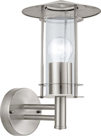 Applique-Contemporanea-Da-Esterno-Lisio-1-Luce-Acciaio-Inox-Grigio