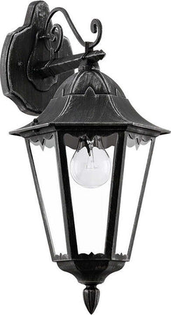 Applique-Contemporanea-Da-Esterno-Navedo-1-Luce-Alluminio-Fuso-Nero-E-Argentato