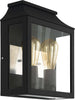 Applique-Contemporanea-Da-Esterno-Soncino-2-Luci-Alluminio-Fuso-Nero