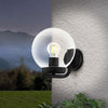 Applique-Contemporanea-Da-Esterno-Taverna-1-Luce-Acciaio-Zincato-Nero
