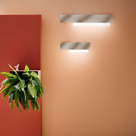 Applique-Contemporanea-Doha-Alluminio-Tortora-1-Luce-Led-25W