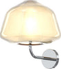 Applique-Contemporanea-Double-Skin-Alpha-Metallo-Cromo-Vetro-Ambra-1-Luce-E27