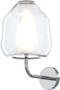 Applique-Contemporanea-Double-Skin-Beta-Metallo-Cromo-Vetro-Trasp.-1-Luce-E27