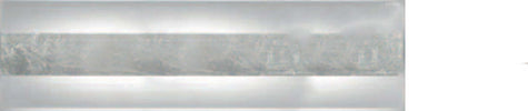 Applique-Contemporanea-Doup-Metallo-Foglia-Argento-Led-43W