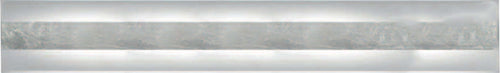 Applique-Contemporanea-Doup-Metallo-Foglia-Argento-Led-70W
