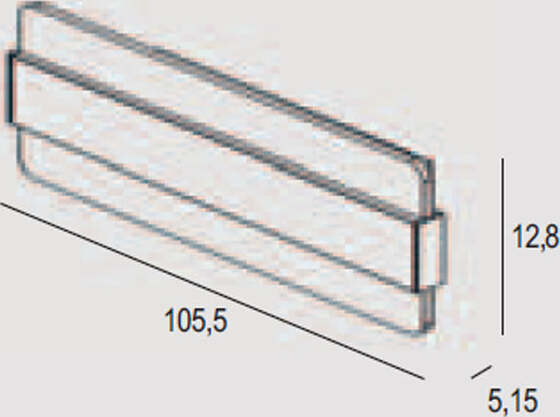 Applique-Contemporanea-Doup-Metallo-Nero-Led-70W