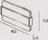 Applique-Contemporanea-Doup-Metallo-Verde-Bosco-Led-30W