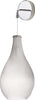 Applique-Contemporanea-Drop-Metallo-Cromo-Vetro-Grigio-1-Luce-E14