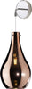 Applique-Contemporanea-Drop-Metallo-Cromo-Vetro-Rame-1-Luce-E14