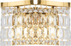 Applique-Contemporanea-Dune-Metallo-Oro-2-Luci