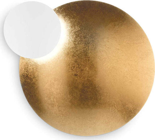 Applique-Contemporanea-Eclissi-Metallo-Oro-Led-30W-3000K-Luce-Calda