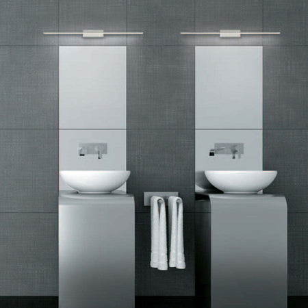 Applique-Contemporanea-Elegance-Metallo-Cromo-Grigio-Led-16W