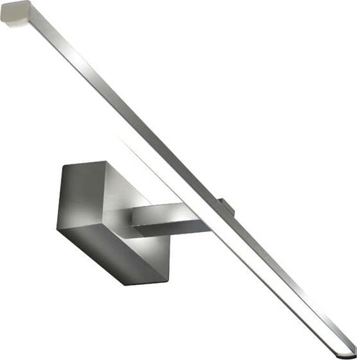 Applique-Contemporanea-Elegance-Metallo-Cromo-Grigio-Led-20W