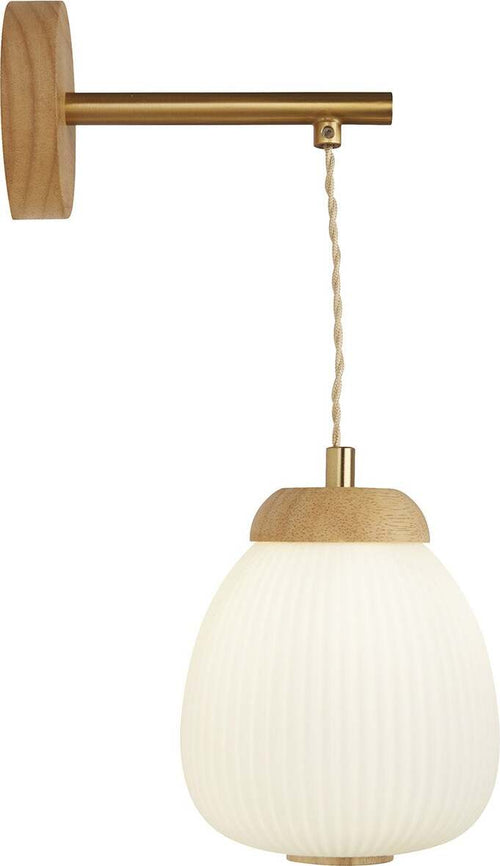 Applique-Contemporanea-Ella-Acciaio-Ottone-Vetro-1-Luce-E14