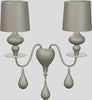 Applique-Contemporanea-Eva-In-Plastica-Cemento-E-Alluminio-2-Luci