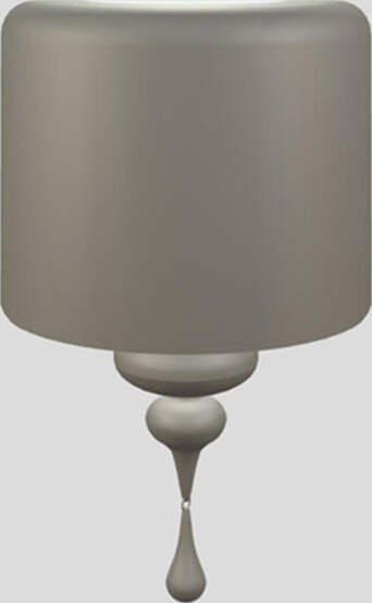 Applique-Contemporanea-Eva-In-Plastica-Cemento-E-Alluminio-3-Luci