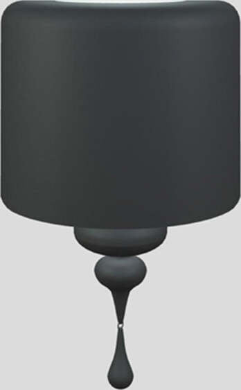 Applique-Contemporanea-Eva-In-Plastica-Grigio-Alluminio-3-Luci
