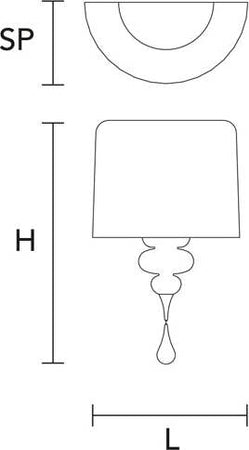 Applique-Contemporanea-Eva-In-Plastica-Verde-E-Alluminio-3-Luci