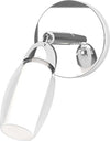 Applique-Contemporanea-Feeling-Net-Metallo-Cromo-Vetro-Trasparente-1-Luce-G9