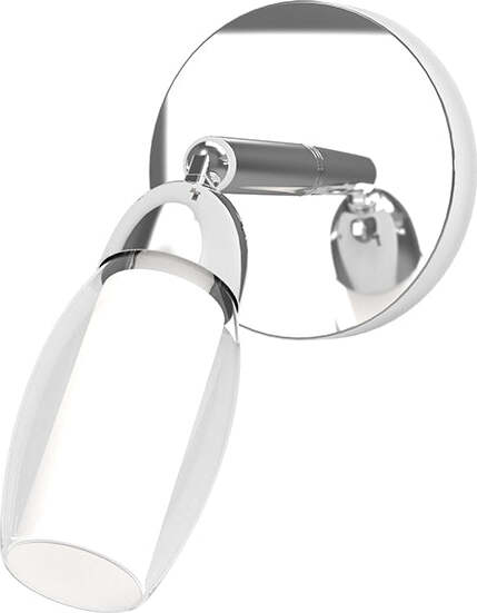Applique-Contemporanea-Feeling-Net-Metallo-Cromo-Vetro-Trasparente-1-Luce-G9