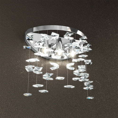 Applique-Contemporanea-Flare-Metallo-Cromo-Cristallo-1-Luce-G9
